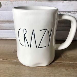 Rae Dunn CRAZY Mug
